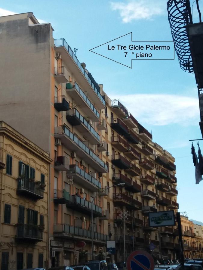 Le Tre Gioie Bed & Breakfast Palermo Bagian luar foto